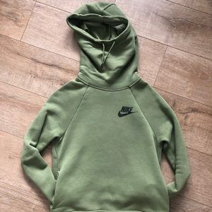 Nike Olive Cowl Neck